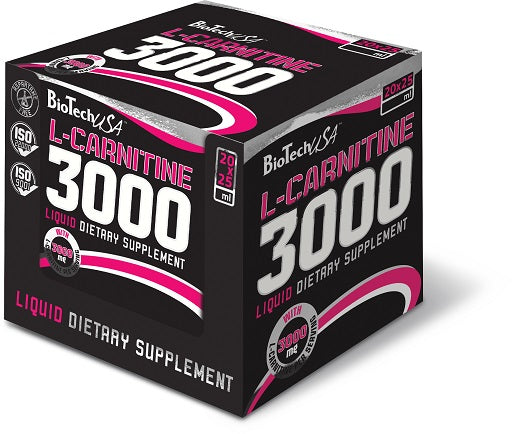 L-Carnitine Liquid | 3000mg | 20 x 25ml