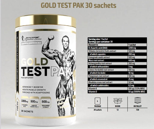 Gold Test Pak 30 Sachets