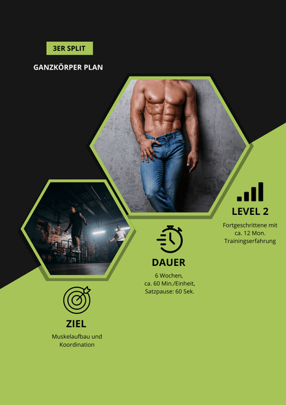  Ganzkörper Trainingsplan